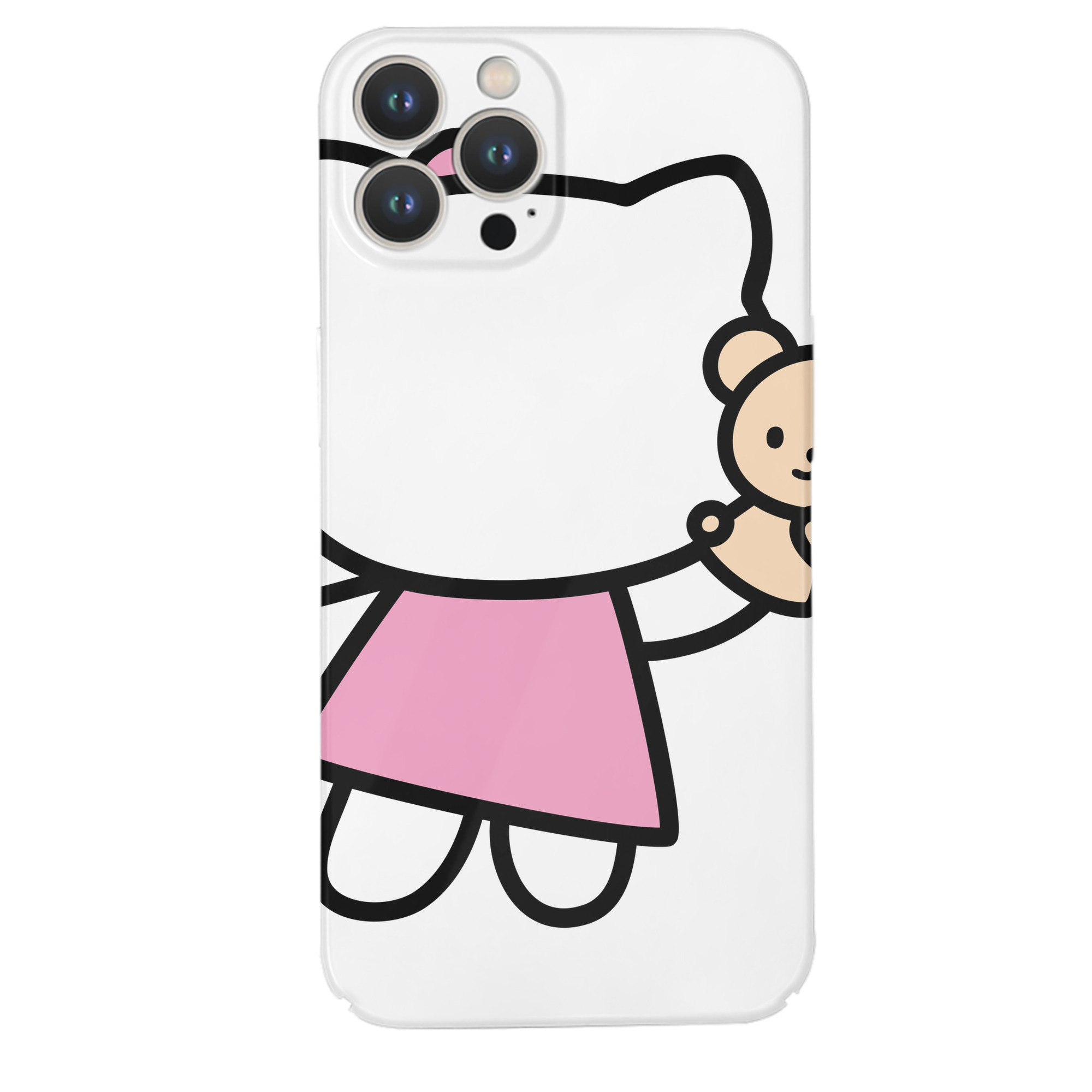 （画像用） Hello Kitty ハローキティ 【iPhone 14シリーズ対応】ハードケース